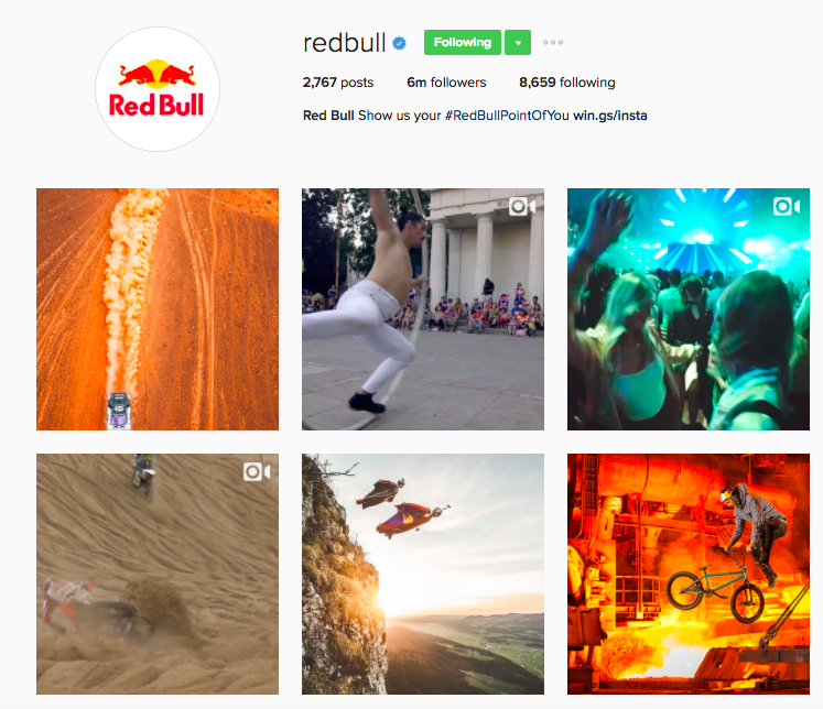 Best Instagram Brands: 10 Creative Brands to Follow for Inspiration - Red Bull