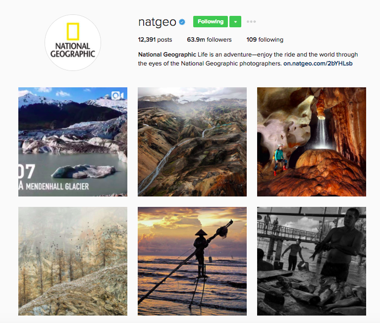 Best Instagram Brands: 10 Creative Brands to Follow for Inspiration: National Geographic