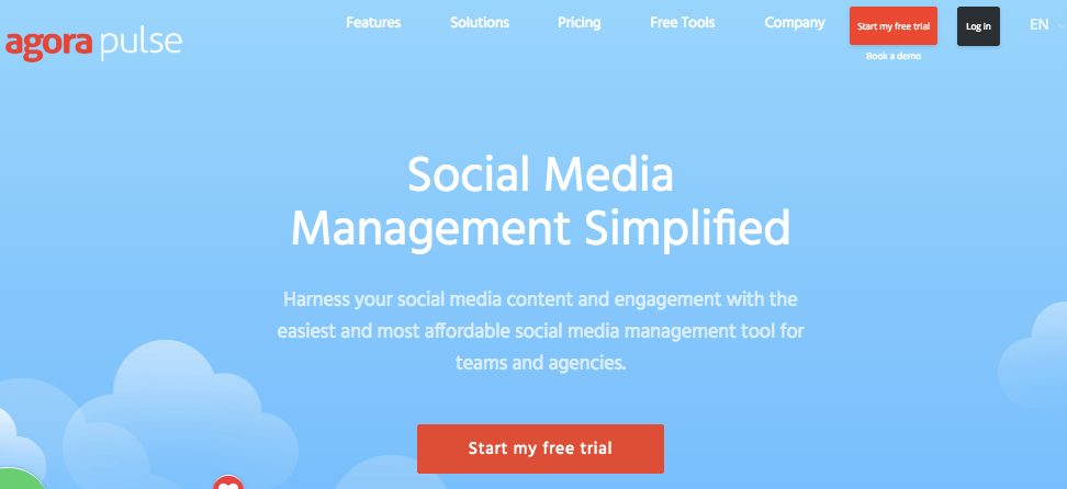 Agora Pulse - Social Media Tool