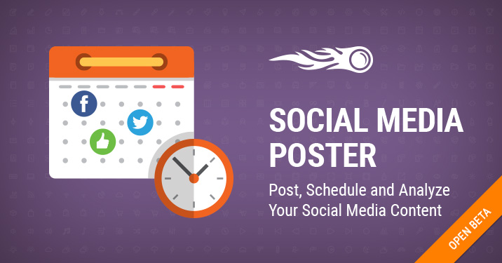 Social Media Poster by SEMrush